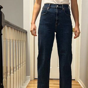 Everlane Way High Jean 26 Indigo